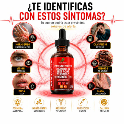 Gluco Clean™ 30 ml | Controla el Azúcar y Protege tu Corazón