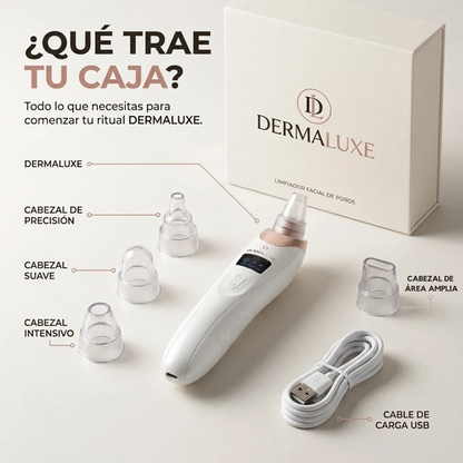DERMOLUXE®: LIMPIADOR FACIAL LIMPIEZA PROFUNDA DE POROS Y PUNTOS NEGROS.