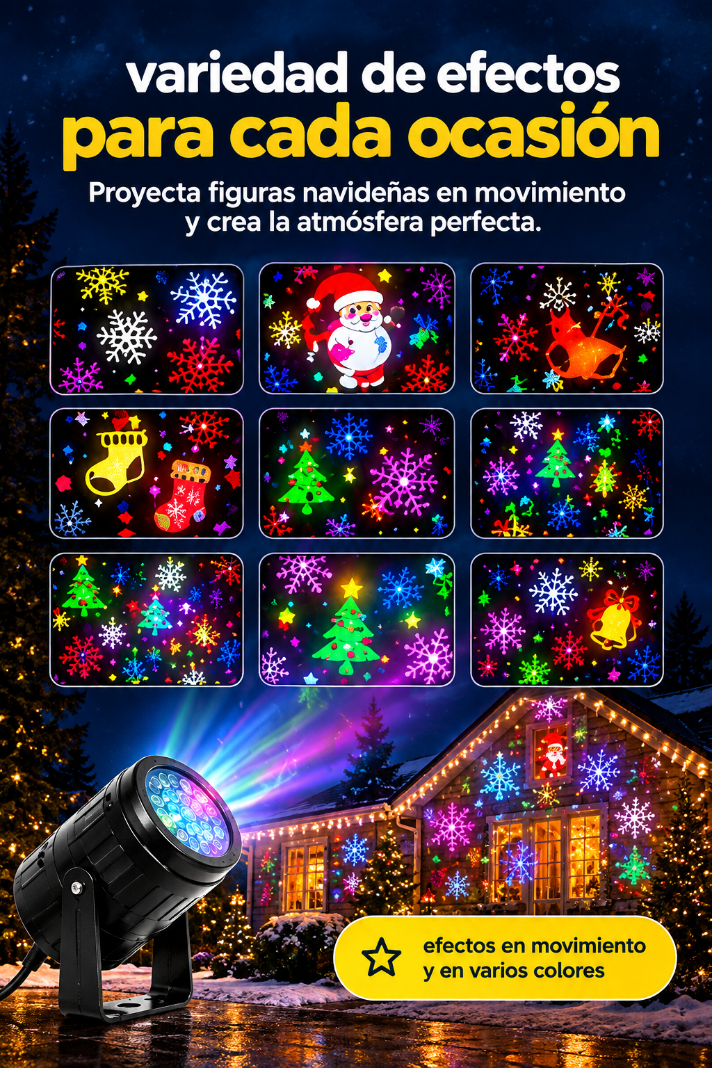 Proyector Mágico Navideño