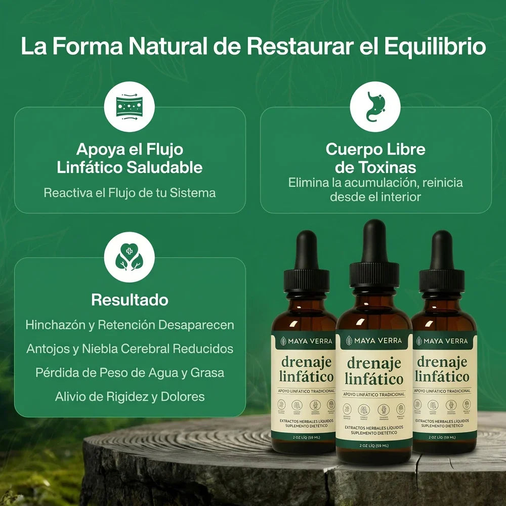 Drenaje Linfático Mayaverra — Gotas Naturales