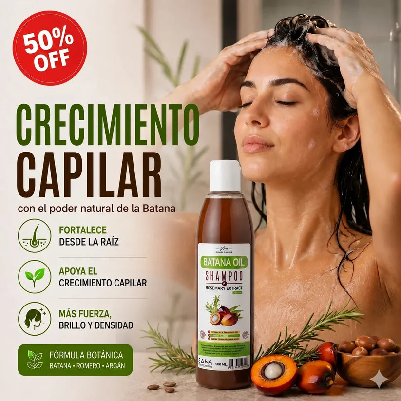 Shampoo Batana Crecimiento Cabello