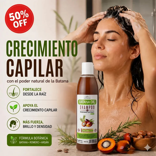 Shampoo Batana Crecimiento Cabello 500ml