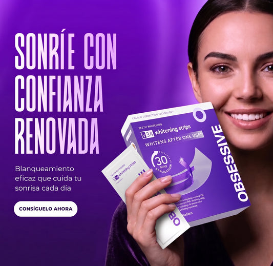Tiras Blanqueadoras Dentales OBSESSIVE